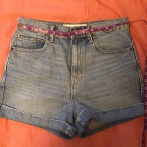 Gap super high rise shorts